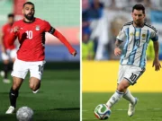 Argentina e Egipto disputam hoje vaga nos quartos-de-final do Mundial FIFA 2026